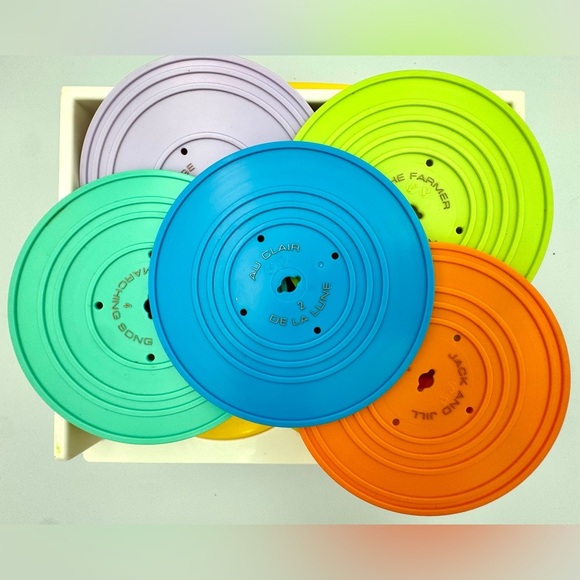 Schylling Fisher Price Classic Toys Retro Music Box Record Player - Picture 3 of 8